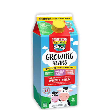 Growing Years<sup>&reg;</sup> Organic Whole Milk