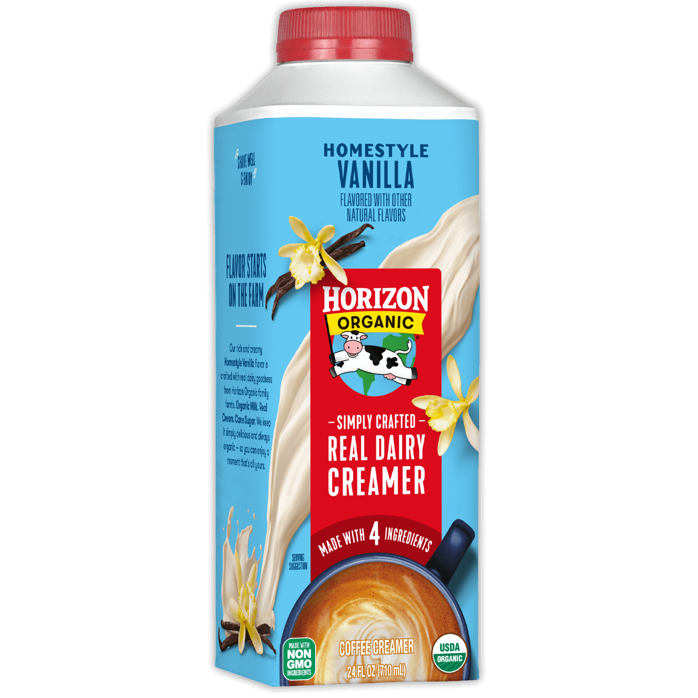 Horizon Organic Homestyle Vanilla Real Dairy Coffee Creamer