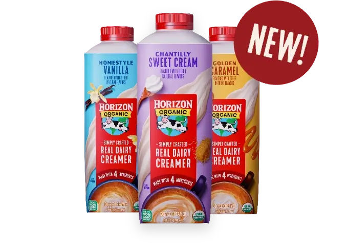 Organic Coffee Creamers